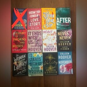 Assorted Book Collection - Popular Novels ($5 per book)